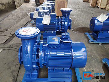 卧式管道离心泵