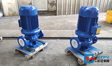 立式管道离心泵