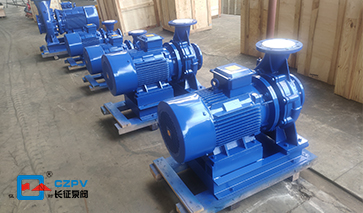 卧式管道离心泵