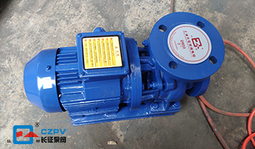 卧式管道离心泵