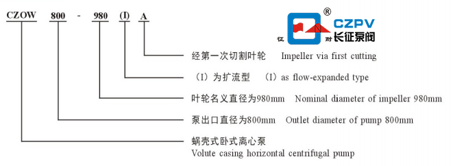 单级双吸离心泵型号图