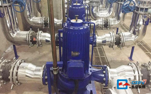 屏蔽式管道离心泵