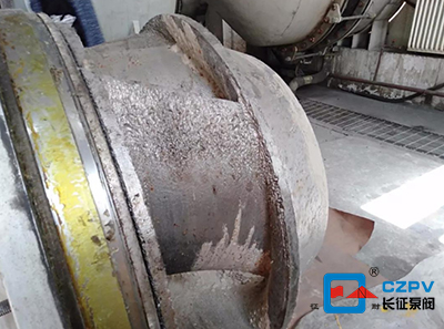 循环水泵叶轮气蚀图片