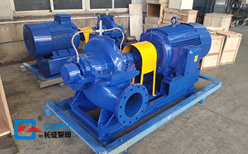 单级双吸蜗壳式循环水泵