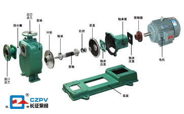 自吸式离心泵安装图
