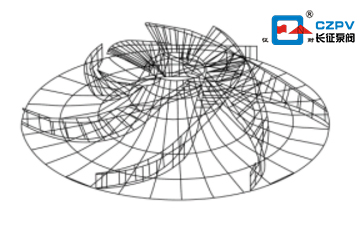 三元流叶轮设计图