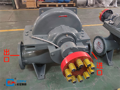双吸泵进出口区分图