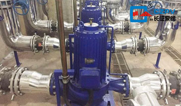 屏蔽式管道离心泵