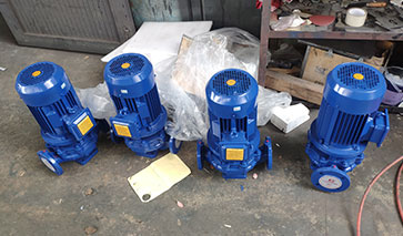 立式管道离心泵