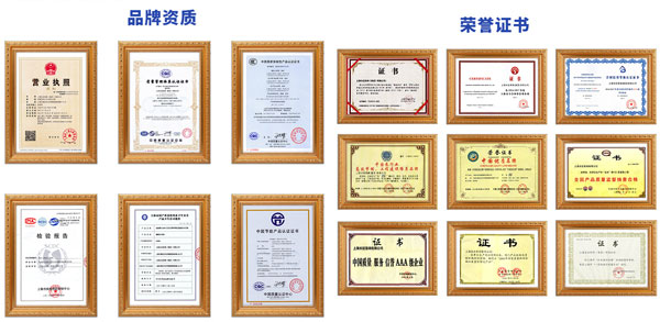 国产征耐水泵品牌荣誉资质