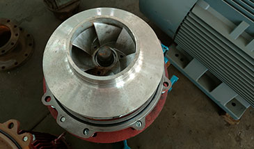 循环水泵叶轮的更换图