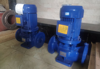 立式管道离心泵