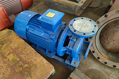 卧式管道离心泵