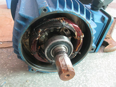 水泵电机烧毁