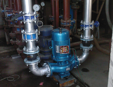 管道增压泵安装图