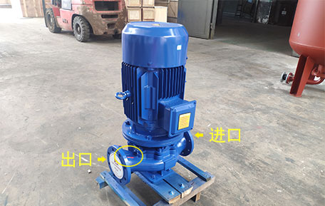 立式离心水泵进出口图片