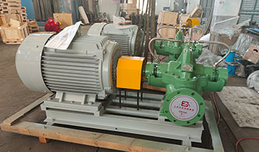 双吸泵的装配与安装