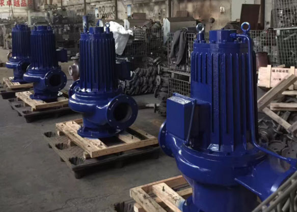 屏蔽式管道离心泵