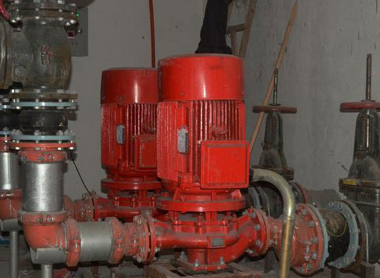 管道消防泵管路布置图