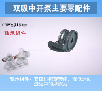 双吸泵轴承组件图