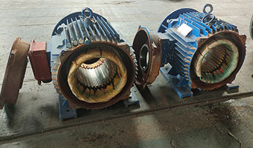 循环水泵电机的安装图