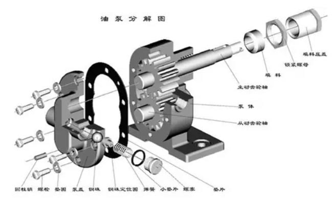 油泵分解图